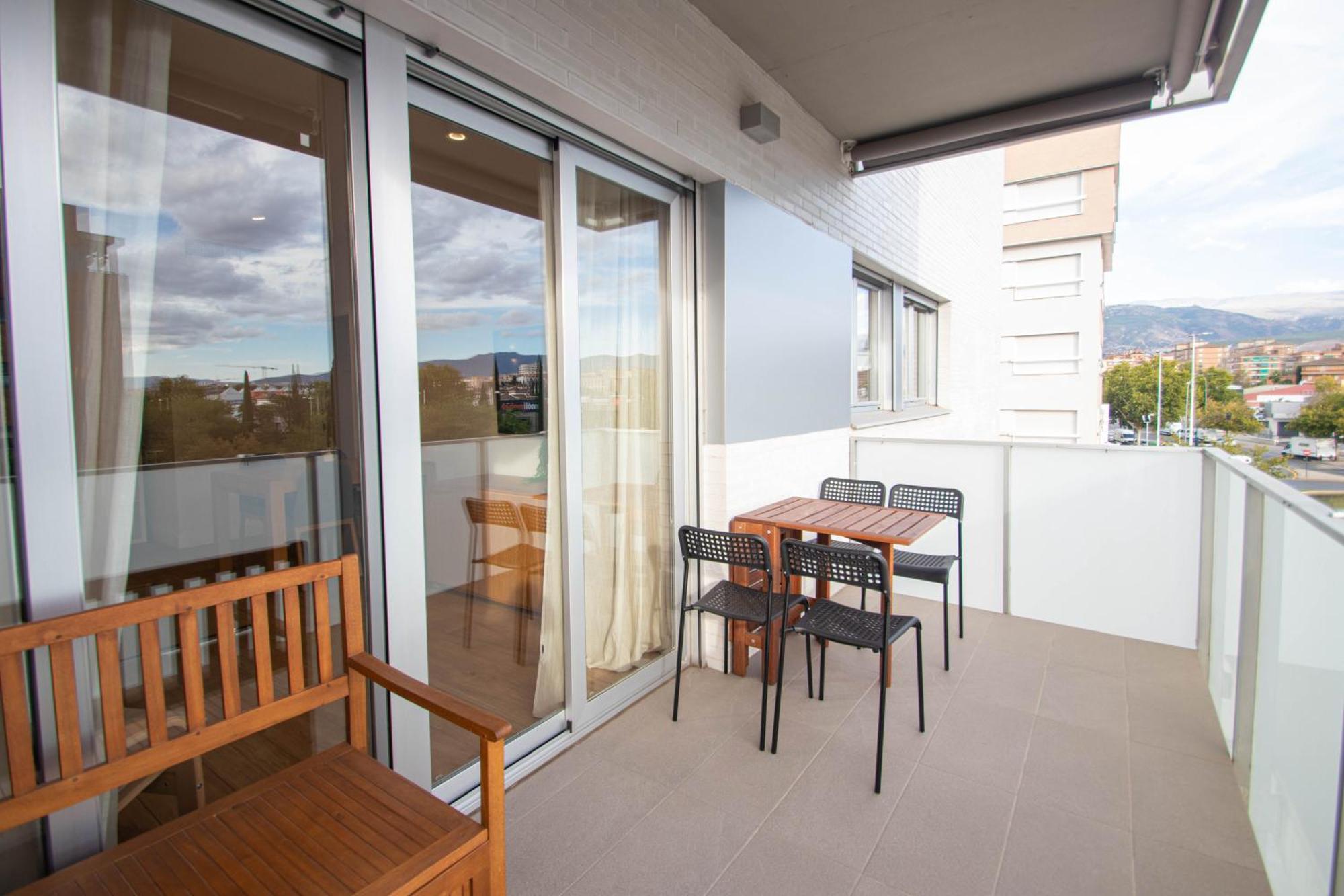Ciencias Forum 2 Apartment Granada Bagian luar foto